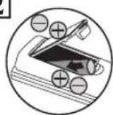 JVC DR-MV2 - Installing Batteries in the Remote Control - 2