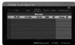 LG RH589H - Réglage d'une gravure programmée - 2