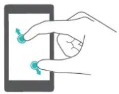 HARMAN KARDON Nova - Mouvements sur l'écran tactile - 6