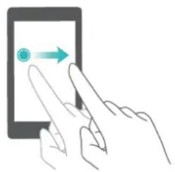 HARMAN KARDON Nova - Mouvements sur l'écran tactile - 5