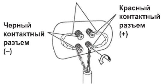 PIONEER S-8EX-QL - Подключение кабелей - 1