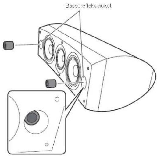 PIONEER S-8EX-QL - Vaahtomuovipistokkeiden käyttö - 2