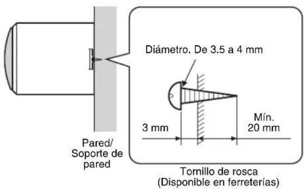 YAMAHA NS-C210 - ■Para montar el altavoz en una pared con el soporte de montaje en pared - 2