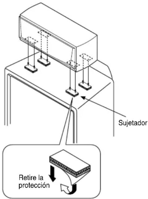YAMAHA NS-C444 - PRECAUCIÓN INSTALACIÓN DEL ALTAVOZ - 1