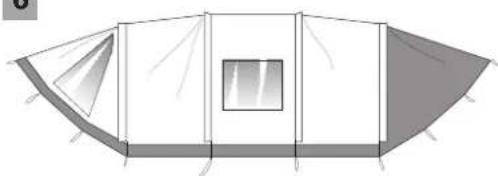 Nomad Bantu 4 Air - Taking the tent down - Das Abbrechen des Zeltes - Demonter la tente - 3