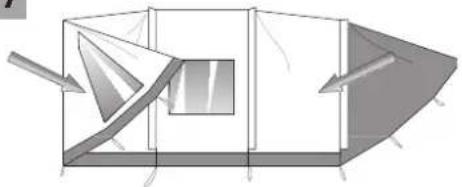 Nomad Bantu 4 Air - Taking the tent down - Das Abbrechen des Zeltes - Demonter la tente - 4