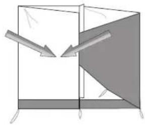 Nomad Bantu 4 Air - Taking the tent down - Das Abbrechen des Zeltes - Demonter la tente - 5
