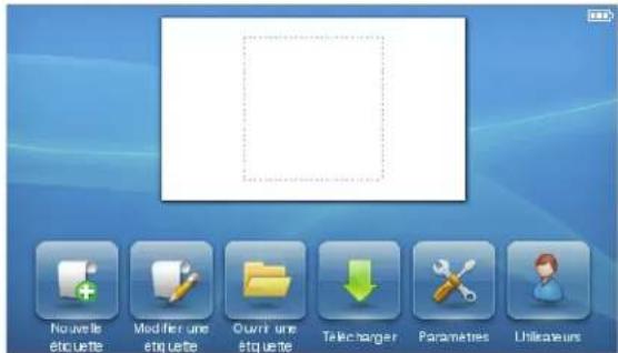 DYMO LabelManager 500TS - Affichage de l'écran tactile - 1