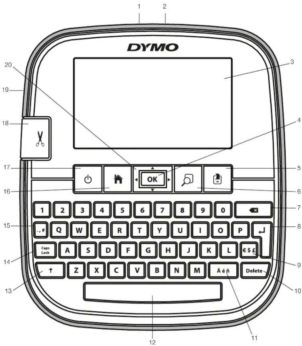 DYMO LabelManager 500TS - À propos de l'environnement ....21 - 1
