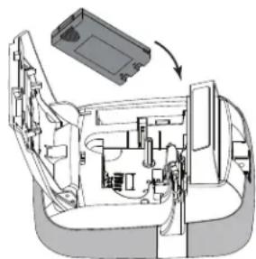 DYMO LabelManager 500TS - Pour insérer la batterie - 1