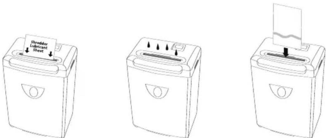Ativa DSC300D - When Using Bottled Shredder Lubricant - 1