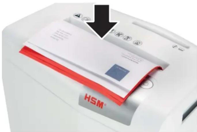 HSM Shredstar X5 - Hinweis - 1