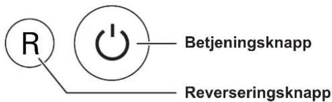 R Betjeningsknapp Reverseringsknapp