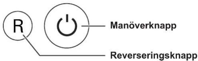 R Manöverknapp Reverseringsknapp