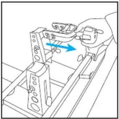 Twinny Load Swing C-XL - Befestigung des Fahrrads - 3