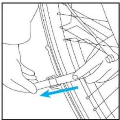 Twinny Load Swing C-XL - Befestigung des Fahrrads - 8
