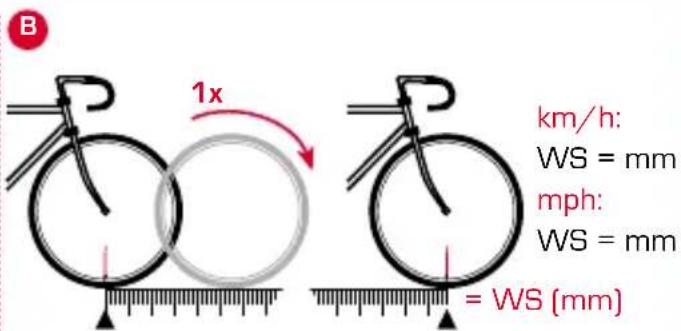 SIGMA BC 191 HR - CALCULER LA GRANDEUR DE RoUE - 2