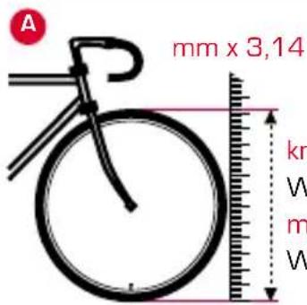 SIGMA BC 191 HR - CALCULER LA GRANDEUR DE RoUE - 1