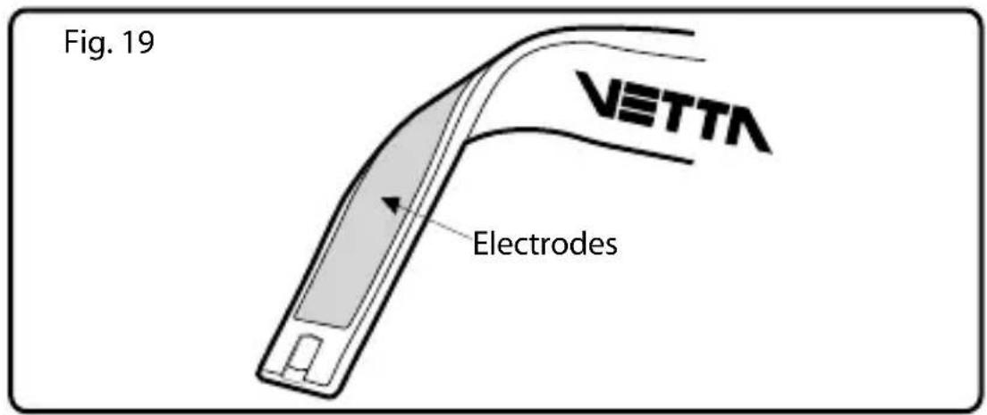 Vetta V100HR - ATTACHING YOUR HEART MONITOR - 3