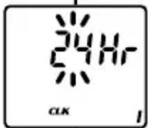 Vetta V100 WL2X - SETUP: CLOCK - 2