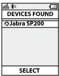 Citronic SP200 - 휴대폰에 Jabra SP200이 인식됩니다. - 2
