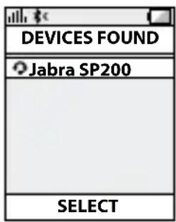Citronic SP200 - Votre téléphone détecte le Jabra SP200 - 2