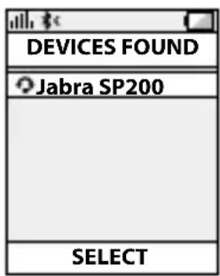 Citronic SP200 - El teléfono detectará el Jabra SP200 - 2