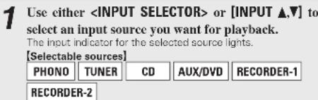 MARANTZ PM7004 - Starting playback - 1