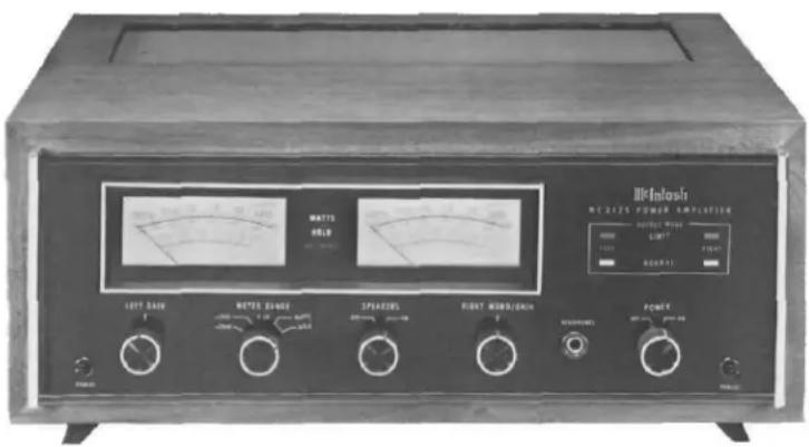 MCINTOSH MC-2125 - METER CIRCUIT - 1