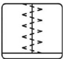 AEG 11220 - STOFFKANTE AN STOFFKANTE NÄHEN / BINDING - 3