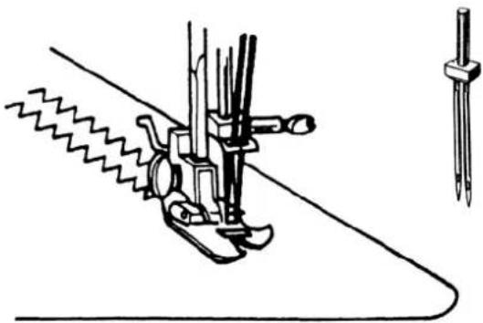 AEG 11220 - ZWILLINGSNADEL (Sonderzubehör) / TWIN NEEDLE (Optional) - 1