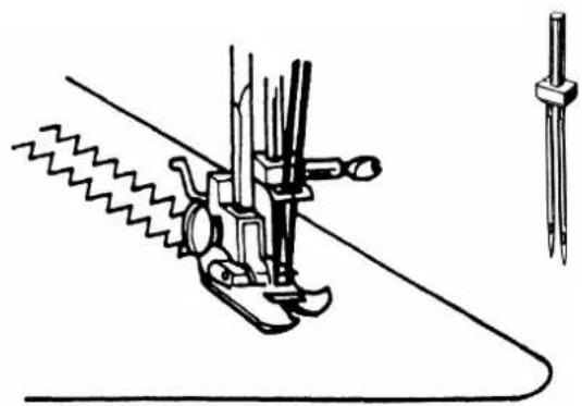 AEG 112701 - ZWILLINGSNADEL / TWIN NEEDLE - 1