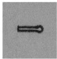 BERNINA Activa 145 - Automatic keyhole buttonhole with auto length - 2
