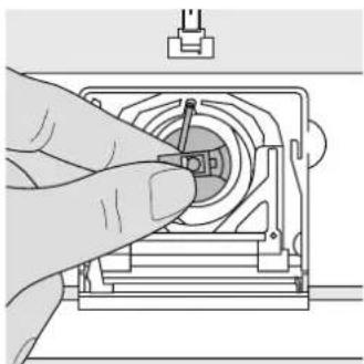 BERNINA Activa 145 - To remove the bobbin case - 1