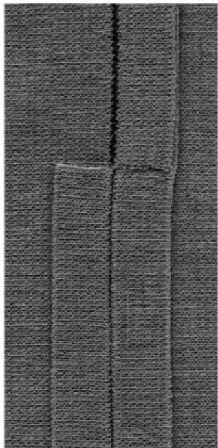 BERNINA Artista 165 - Open seam - 1