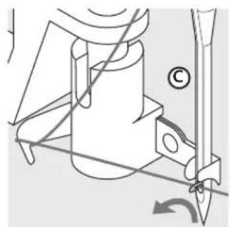 BERNINA Artista 165 - Lever down - 1