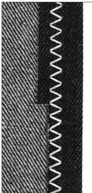 BERNINA Artista 165 - Strong visible seam - 1