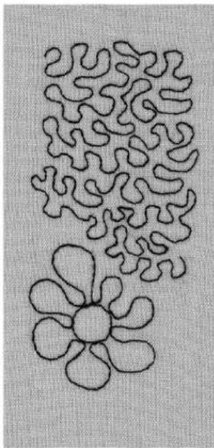 BERNINA Artista 165 - Holding the work - 2