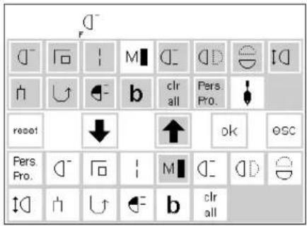 BERNINA Artista 165 - Functions screen - 1