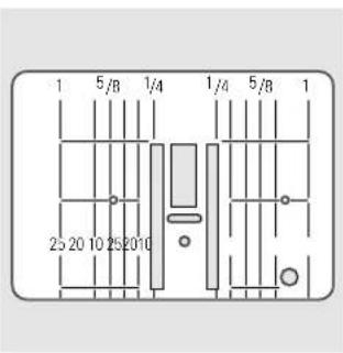 BERNINA Artista 165 - Stitch Plate - 1