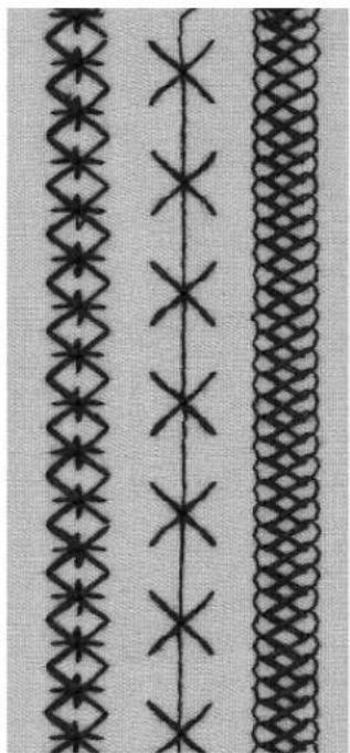 BERNINA Artista 165 - Large cross stitch No. 310 (1st section) - 1