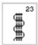 BERNINA Artista 165 - Bar tack program - 1
