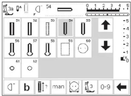 BERNINA Artista 165 - Personal screen - 1