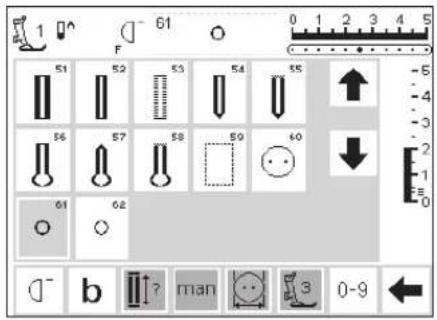 BERNINA Artista 165 - Eyelet program - 1