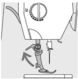 BERNINA Artista 165 - Changing the presser foot - 1