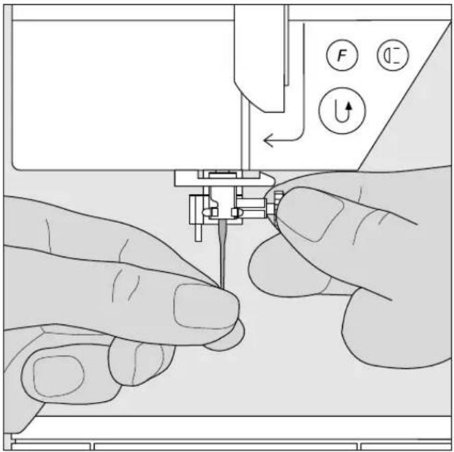 BERNINA Artista 165 - Changing the needle - 1