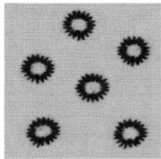 BERNINA Artista 165 - Punching eyelets - 1