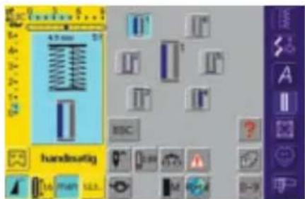 BERNINA Artista 200 - 6-fase knoopsgat naaien - 1