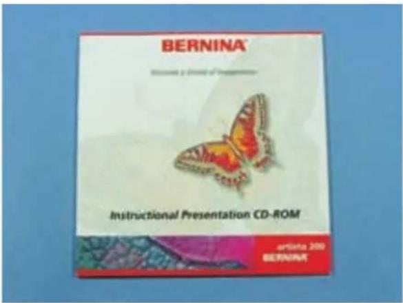BERNINA® BECOVA 2.10000000000000000000000000000000000000000000000000000000000000000000000000000000 Instructional Presentation CD-ROM artista 200 ©版权所有 ©