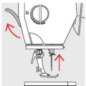 BERNINA Artista 200 - Naaivoet verwisselen - 1